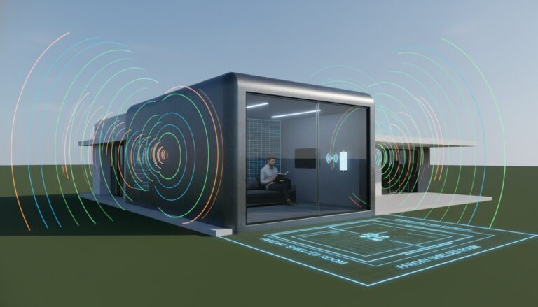 Interpretación de viviendas con habitaciones Faraday