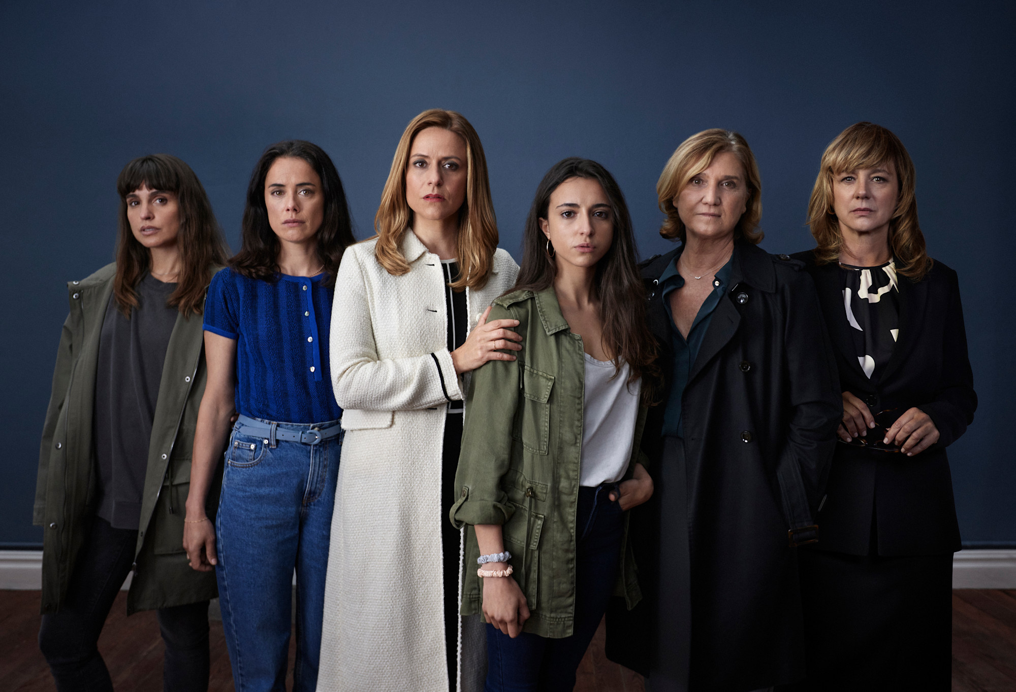 Protagonistas de la serie de Netflix, Intimidad