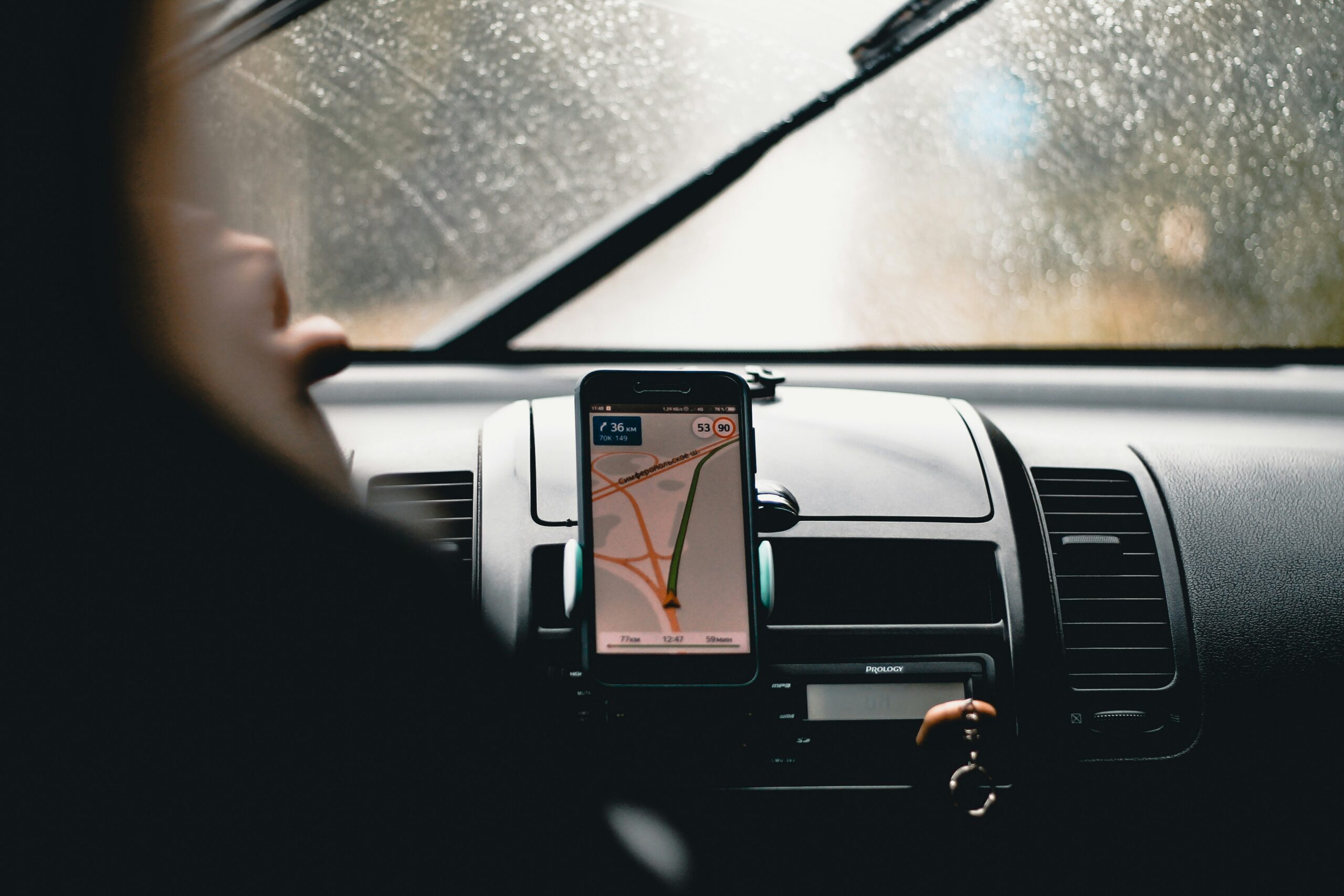 experimento de conducir siguiendo solo las indicaciones del navegador