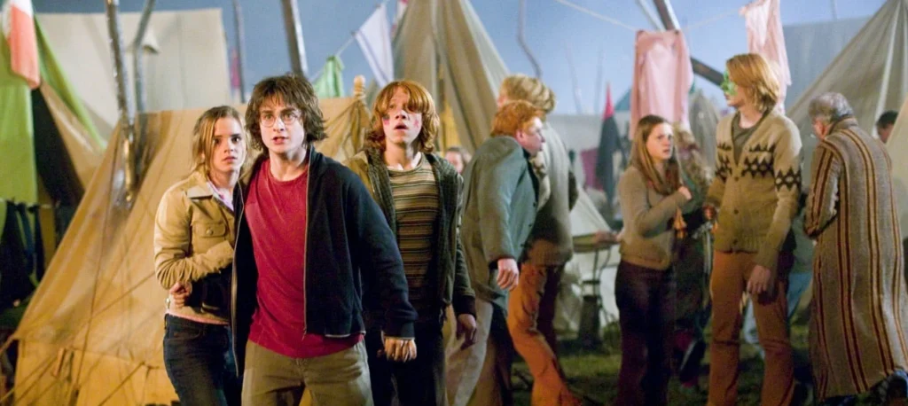 El error de vestuario en una película de Harry Potter