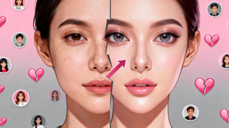 influencers ocultan que usan filtros extremos