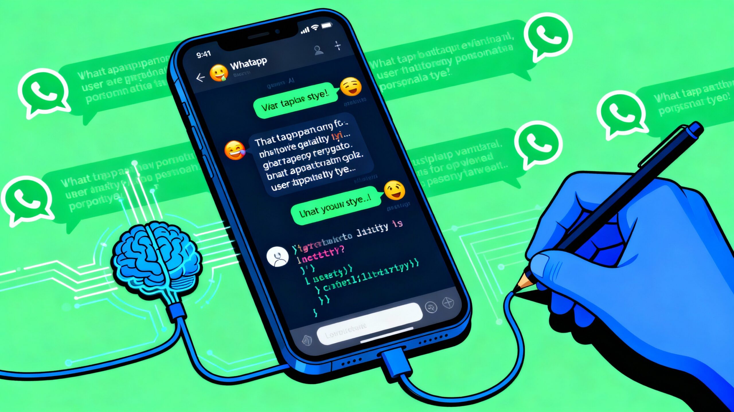 La IA que imita tu forma de escribir mensajes