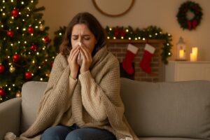 La razón científica por la que tanta gente se resfría en Navidad