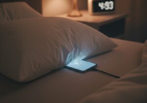 cargando bajo la almohada