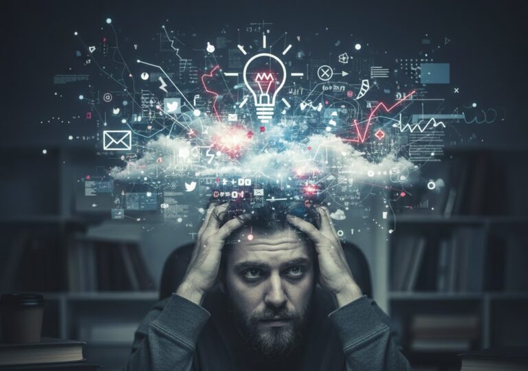 saturado mentalmente