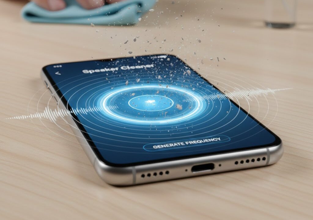 altavoces de un móvil