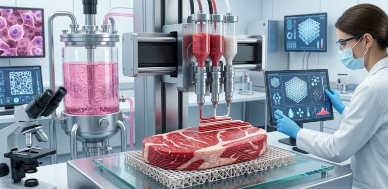 carne cultivada en laboratorio