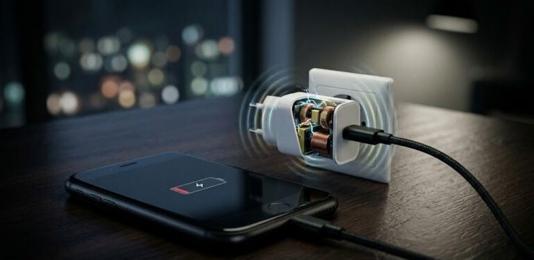 cargador hace un ruido extraño