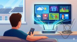 televisión en abierto sin antena