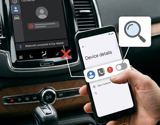 Bluetooth coche contactos no sincronizan: Solución rápida