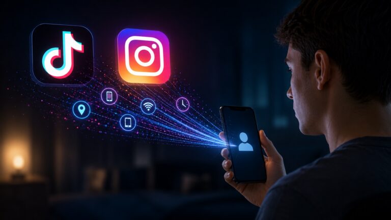 TikTok e Instagram