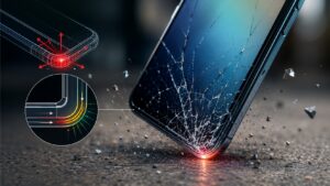 pantalla se rompe por la esquina