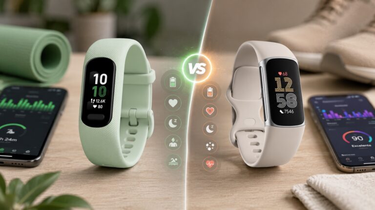 Garmin Vivosmart 5 vs Fitbit Charge 6