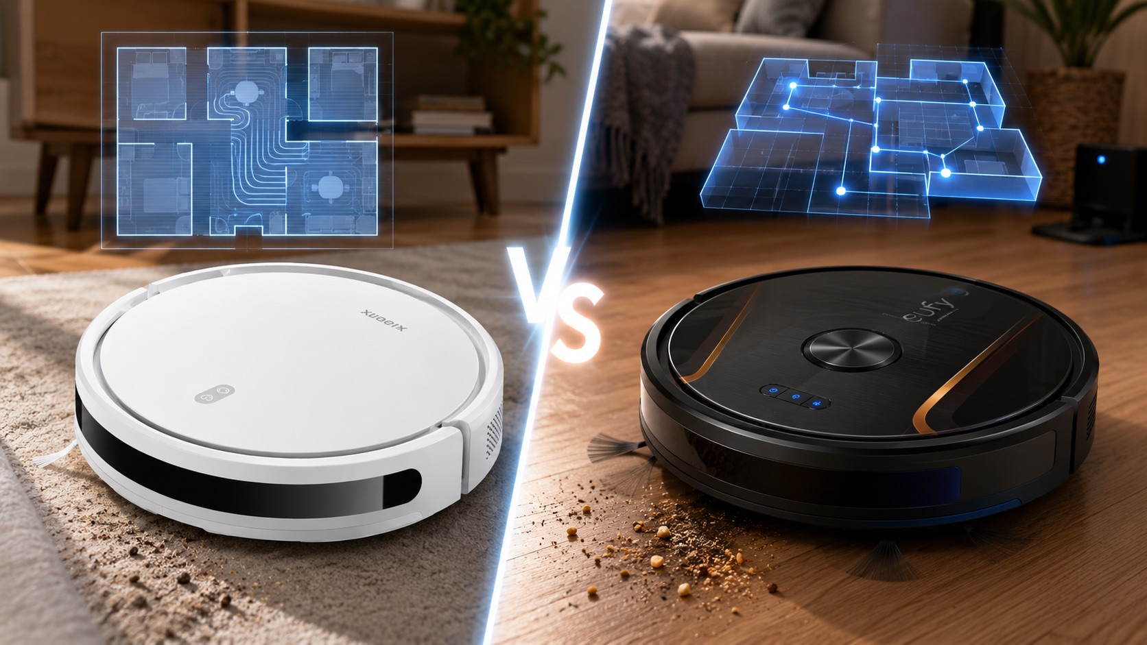 Eufy RoboVac X8 vs Xiaomi Robot Vacuum E10S