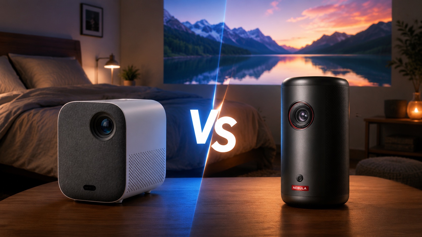 Xiaomi Mi Smart Compact Projector 2 vs Nebula Capsule 3
