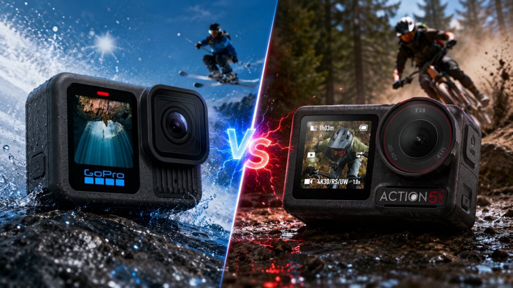 GoPro Hero 13 vs DJI Action 5 Pro