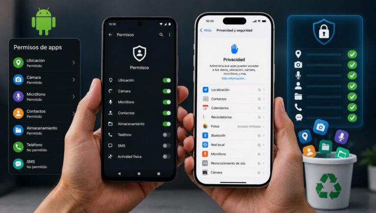 permisos iPhone y Android