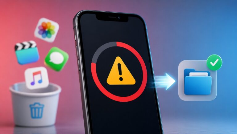 iPhone almacenamiento