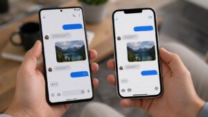 RCS mensajes iPhone Android