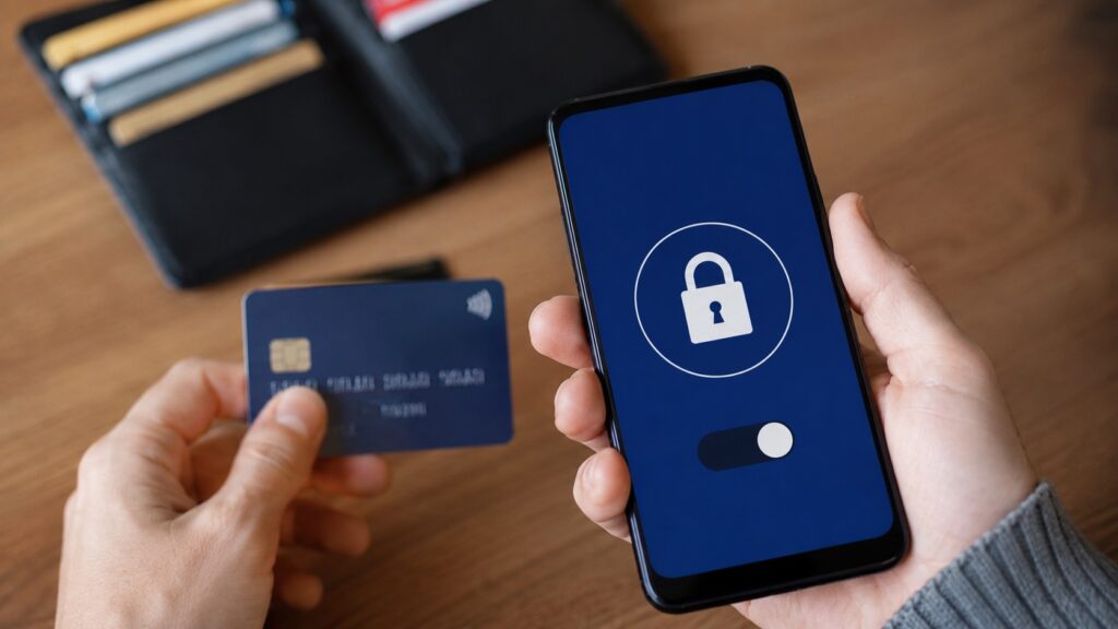 bloquear la tarjeta bancaria desde el móvil