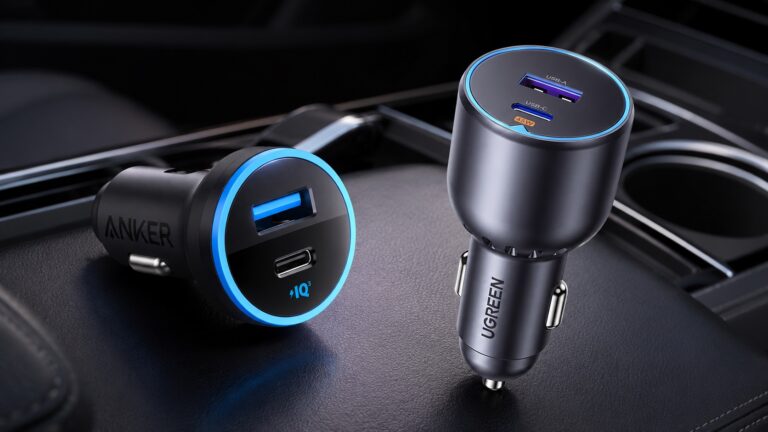 cargador de coche USB-C rápido