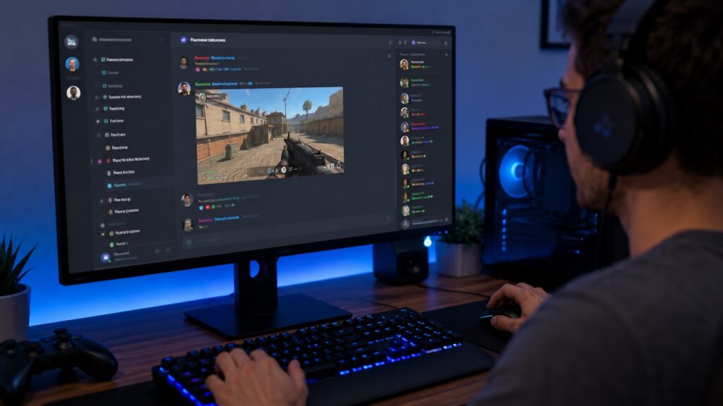 ocultar la actividad de Discord