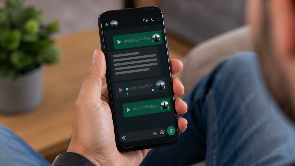 transcripción de audios de WhatsApp