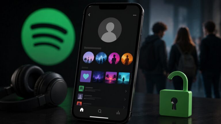 perfil público de spotify