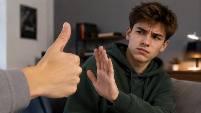 pulgar arriba