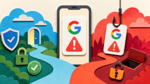 Un aviso de inicio de sesión sospechoso de Google