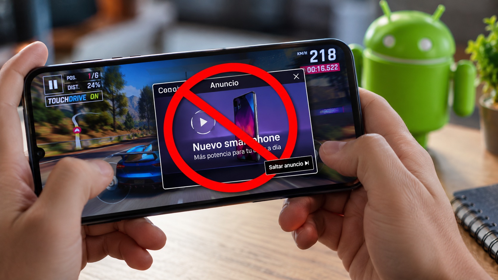 anuncios en apps Android