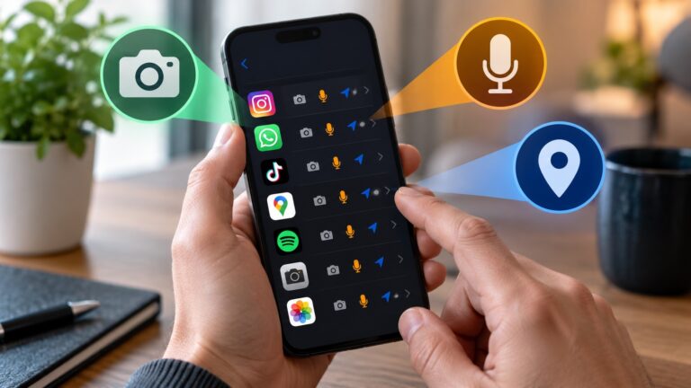 historial de qué apps