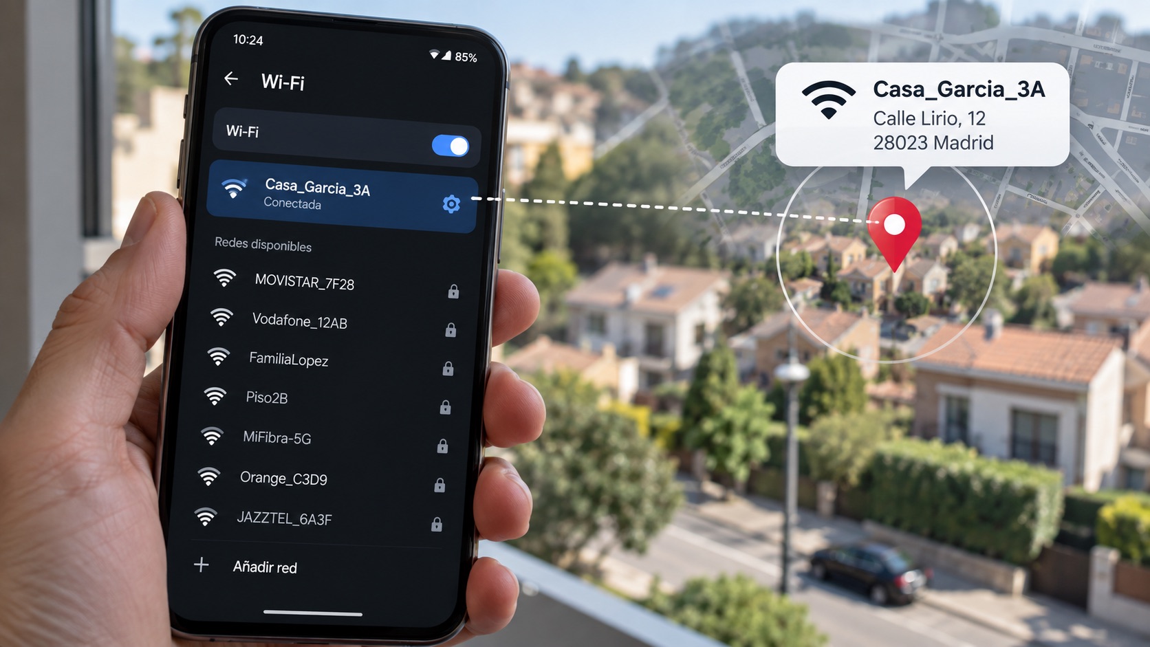 WiFi y calle