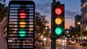 por qué las luces LED y los semáforos parpadean al grabarlos con el móvil y cómo reducir las bandas