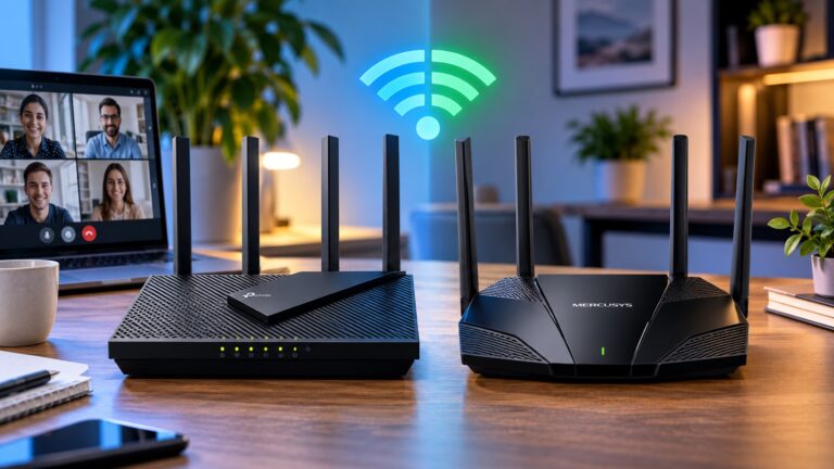 TP-Link Archer AX55, Mercusys MR80X, router WiFi 6, AX3000, teletrabajo, videollamadas, router, WiFi, red doméstica
