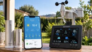 Dos estaciones meteorológicas WiFi para saber la temperatura exacta de tu jardín desde el móvil